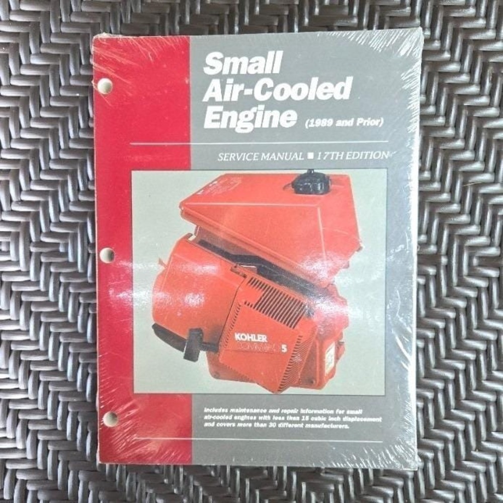 Small Air-Cooled Engine 17th Edition Intertec Service Manual 1989 & Prior
